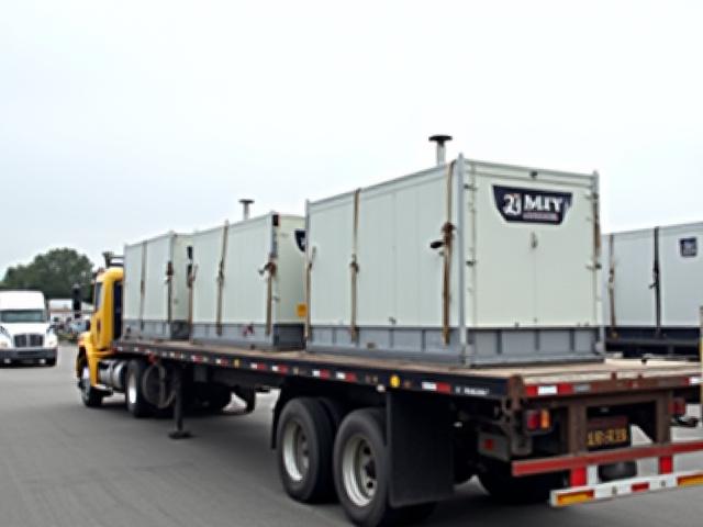 Generators and support equipment transport