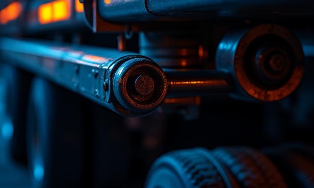 Modern RGN trailer detail